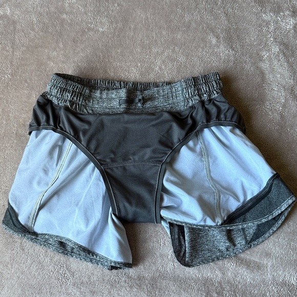 Lululemon Athletica Heathered Gray Shorts - Picture 3 of 11